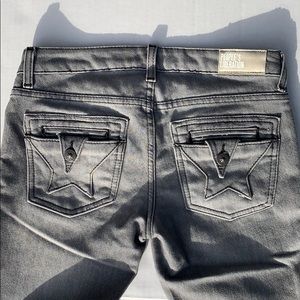 People’s Liberation women’s light gray jeans